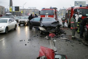Барков на встречной в ДТП