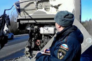 iz za gololeda mogla proizojti avtokatastrofa 300x200 Из за гололеда произошла автокатастрофа